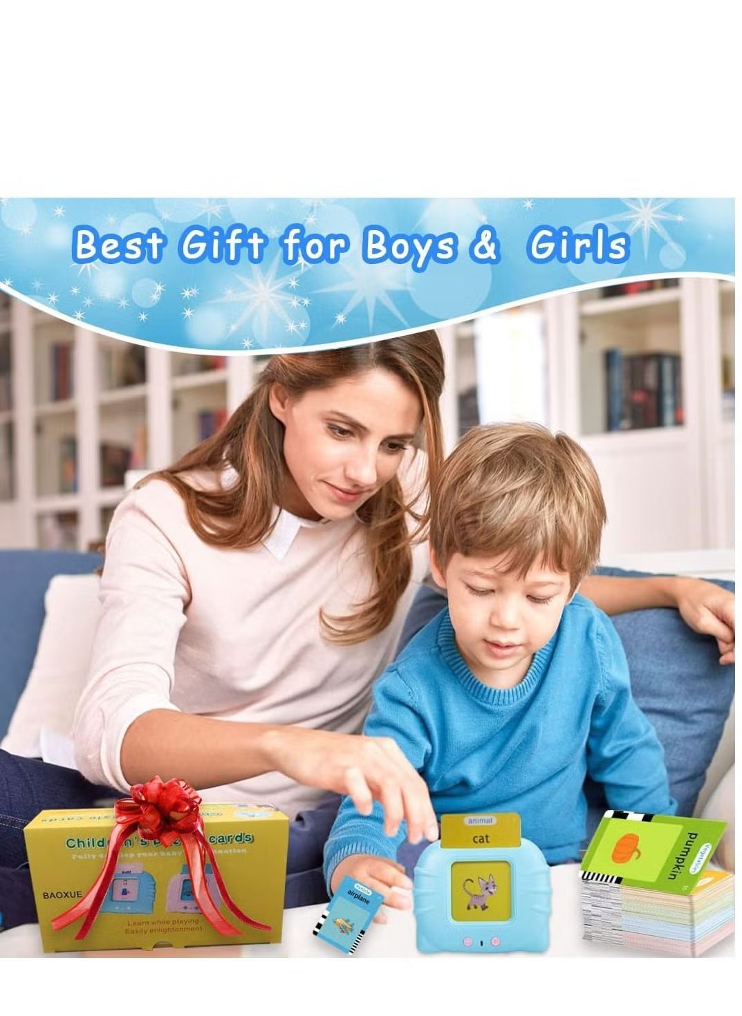 Toddler learning flash cards