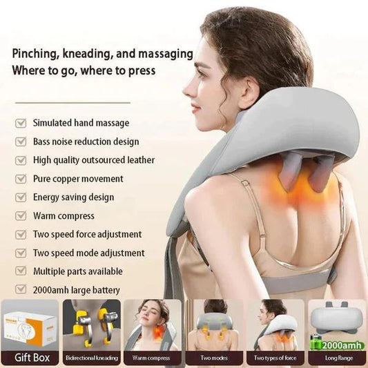 Electric Neck And Shoulder Massager