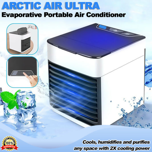 4 in 1 Mini Portable AC, LED Lamp, Humidifier and Purifier
