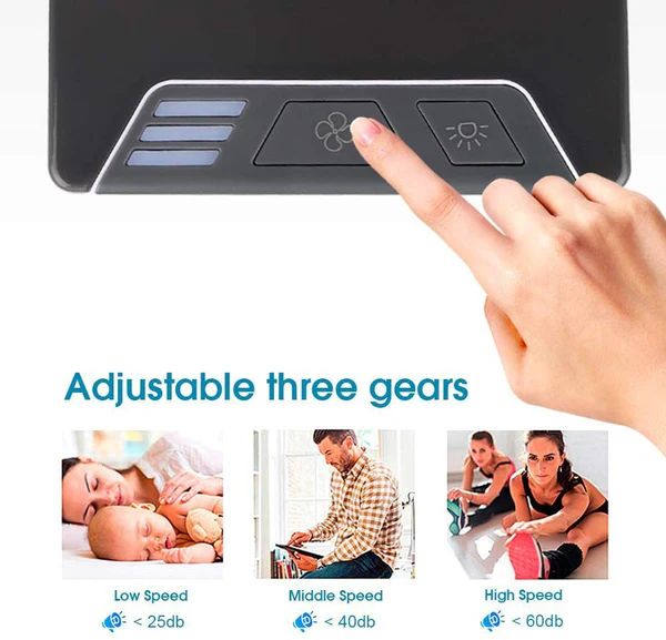 4 in 1 Mini Portable AC, LED Lamp, Humidifier and Purifier