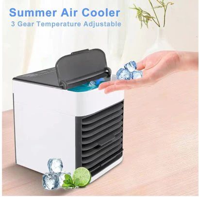 4 in 1 Mini Portable AC, LED Lamp, Humidifier and Purifier