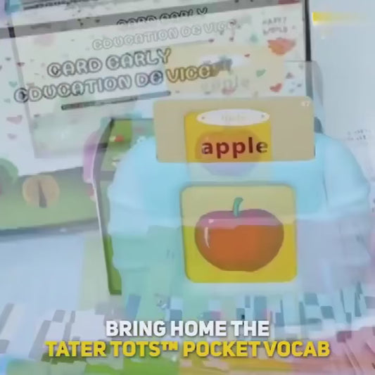 Toddler learning flash cards